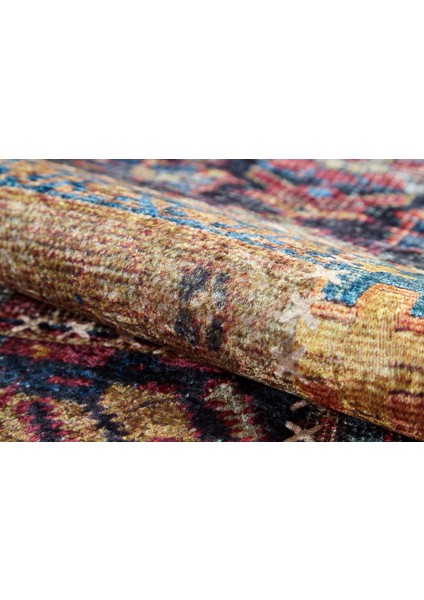 Blachownia Bej Patchwork Etnik Modern Desenli Makinada Yıkanabilir Hav Toz Vermez Leke Tutmayan Kaymaz Taban Dijital Makine Baskı Salon Yolluk Mutfak Halı indirimleri