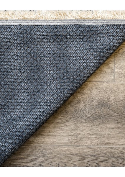 Kendall Çocuk Beyaz Polyester Kare Modern Desenli Pamuk Makinada Yıkanabilir Hav Toz Vermez Leke Tutmayan Kaymaz Taban Dijital Makine Baskı Salon Yolluk Mutfak Halı fırsatları