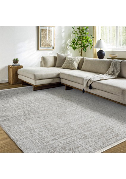 Gri Modern Etnik Desenli Pamuk Makinada Yıkanabilir Hav Toz Vermez Leke Tutmayan Kaymaz Taban Dijital Makine Baskı Salon Yolluk Mutfak Halı fiyatları