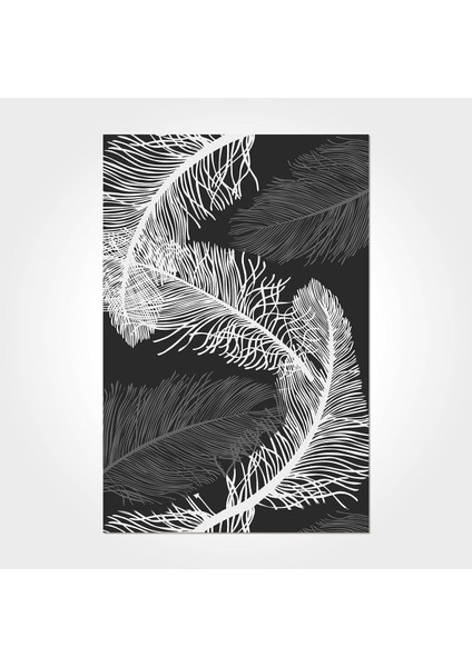 Adalyn Çiçekli Siyah Polyester Dikdörtgen Modern Desenli Pamuk Makinada Yıkanabilir Hav Toz Vermez Leke Tutmayan Kaymaz Taban Dijital Makine Baskı Salon Yolluk Mutfak Halı