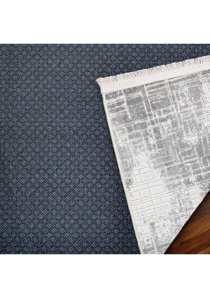 Gri Çizgili Etnik Modern Desenli Pamuk Makinada Yıkanabilir Hav Toz Vermez Leke Tutmayan Kaymaz Taban Dijital Makine Baskı Salon Yolluk Mutfak Halı indirimleri