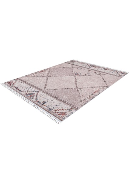 Trzebinia Kahverengi Modern Etnik Desenli Makinada Yıkanabilir Hav Toz Vermez Leke Tutmayan Kaymaz Taban Dijital Makine Baskı Salon Yolluk Mutfak Halı fiyatları