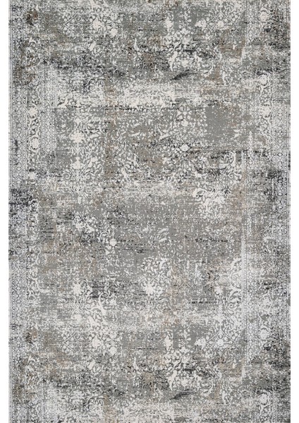 Eskitme Gri Pamuk Dikdörtgen Modern Desenli Pamuk Makinada Yıkanabilir Hav Toz Vermez Leke Tutmayan Kaymaz Taban Dijital Makine Baskı Salon Yolluk Mutfak Halı