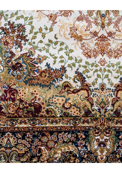 Klasik Krem Viskon Dikdörtgen Modern Desenli Akrilik Hav Vermeyen Leke Tutmayan Kolay Temizlenen Yumuşak Makine Salon Yolluk Mutfak Halı indirimleri