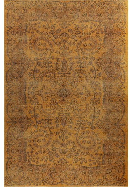 Grand Baie Eskitme Sarı Polyester Dikdörtgen Modern Desenli Pamuk Makinada Yıkanabilir Hav Toz Vermez Leke Tutmayan Kaymaz Taban Dijital Makine Baskı Salon Yolluk Mutfak Halı fiyatları