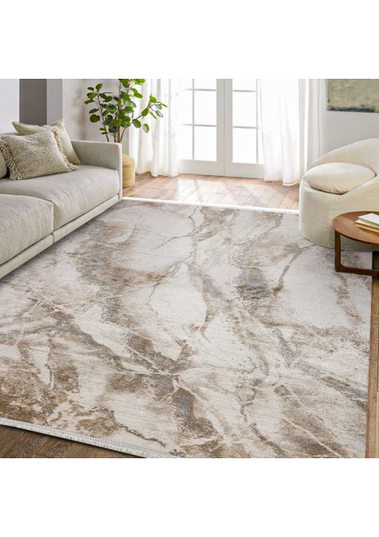 Mavi Modern Etnik Desenli Pamuk Makinada Yıkanabilir Hav Toz Vermez Leke Tutmayan Kaymaz Taban Dijital Makine Baskı Salon Yolluk Mutfak Halı fiyatları