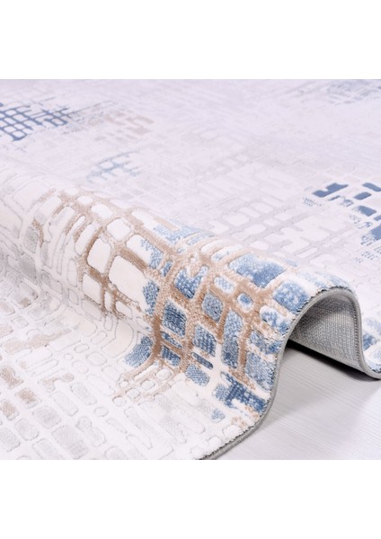 Alayah Modern Gri Yün Dikdörtgen Modern Desenli Akrilik Hav Vermeyen Leke Tutmayan Kolay Temizlenen Yumuşak Makine Salon Yolluk Mutfak Halı fiyatları