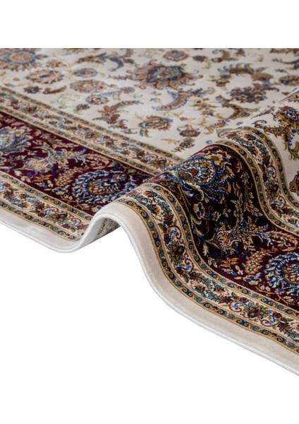 Klasik Bordo Viskon Dikdörtgen Modern Desenli Akrilik Hav Vermeyen Leke Tutmayan Kolay Temizlenen Yumuşak Makine Salon Yolluk Mutfak Halı modelleri