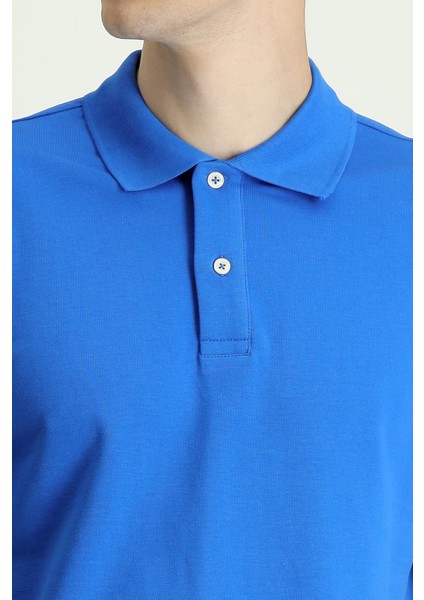 Polo Yaka Regular Fit Nakışlı Pamuk Tişört indirimleri