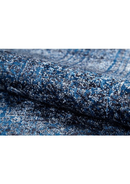 Gulistan Mavi Modern Etnik Desenli Makinada Yıkanabilir Hav Toz Vermez Leke Tutmayan Kaymaz Taban Dijital Makine Baskı Salon Yolluk Mutfak Halı indirimleri