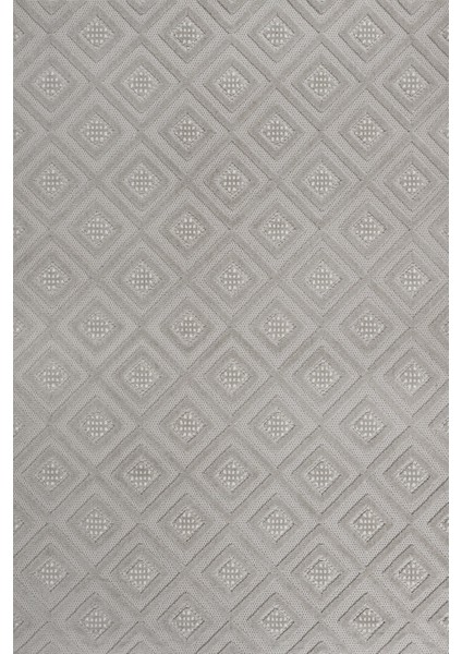 Gri Geometrik Etnik Modern Desenli Pamuk Makinada Yıkanabilir Hav Toz Vermez Leke Tutmayan Kaymaz Taban Dijital Makine Baskı Salon Yolluk Mutfak Halı