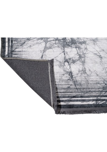 Bloke Geometrik Gri Polyester Daire Modern Desenli Pamuk Makinada Yıkanabilir Hav Toz Vermez Leke Tutmayan Kaymaz Taban Dijital Makine Baskı Salon Yolluk Mutfak Halı fiyatları