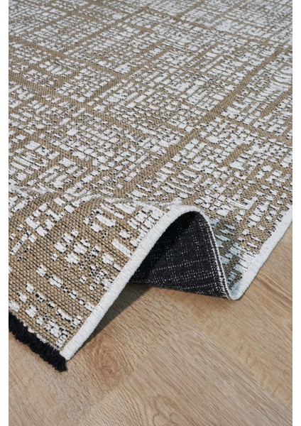 Colorado Springs Beyaz Geometrik Etnik Modern Desenli Hav Vermeyen Leke Tutmayan Kolay Temizlenen Yumuşak Makine Salon Yolluk Mutfak Halı fırsatları