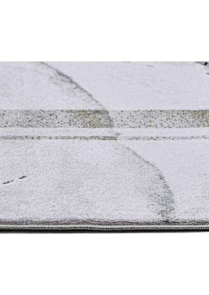 Abdominal Mermer Gri Pamuk Dikdörtgen Modern Desenli Akrilik Hav Vermeyen Leke Tutmayan Kolay Temizlenen Yumuşak Makine Salon Yolluk Mutfak Halı