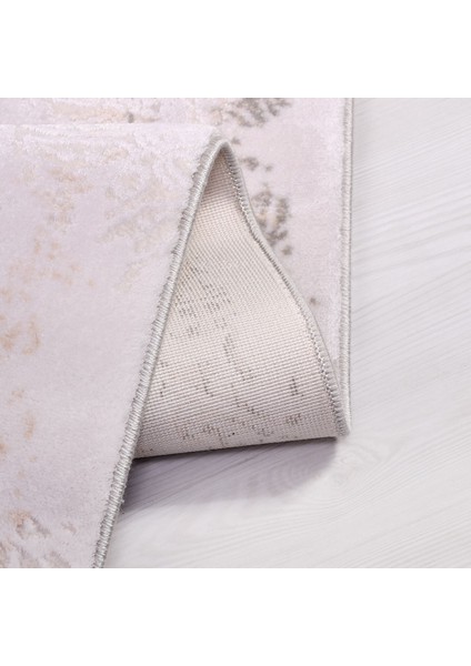 Elianna Modern Krem Pamuk Dikdörtgen Modern Desenli Akrilik Hav Vermeyen Leke Tutmayan Kolay Temizlenen Yumuşak Makine Salon Yolluk Mutfak Halı fırsatları