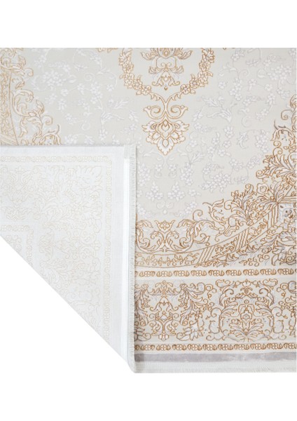 Klasik Gold Akrilik Dikdörtgen Modern Desenli Akrilik Hav Vermeyen Leke Tutmayan Kolay Temizlenen Yumuşak Makine Salon Yolluk Mutfak Halı modelleri