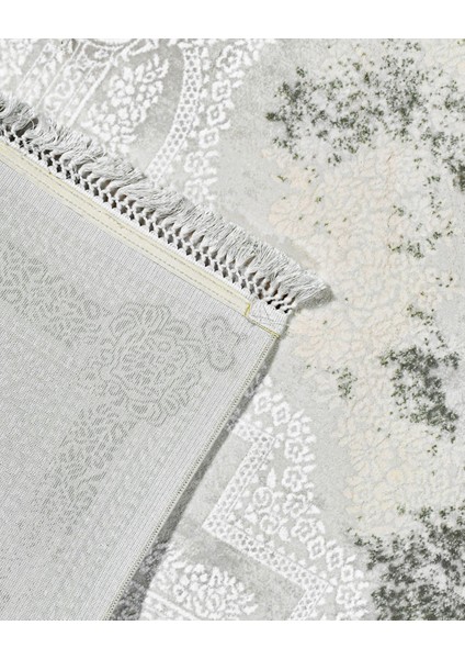 Alessandra Göbekli Beyaz Pamuk Dikdörtgen Modern Desenli Akrilik Hav Vermeyen Leke Tutmayan Kolay Temizlenen Yumuşak Makine Salon Yolluk Mutfak Halı fiyatları