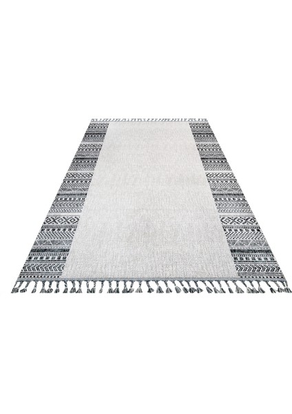 Katalina Çerçeveli Gri Pamuk Dikdörtgen Modern Desenli Akrilik Hav Vermeyen Leke Tutmayan Kolay Temizlenen Yumuşak Makine Salon Yolluk Mutfak Halı fiyatları