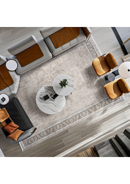 Vizon Geometrik Etnik Modern Desenli Pamuk Makinada Yıkanabilir Hav Toz Vermez Leke Tutmayan Kaymaz Taban Dijital Makine Baskı Salon Yolluk Mutfak Halı modelleri