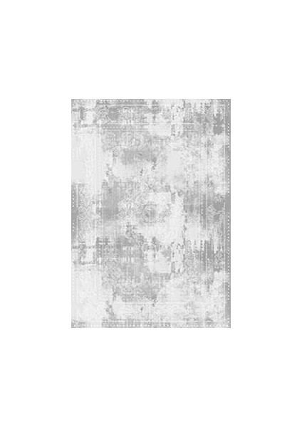 Abrogate Klasik Gri Pamuk Dikdörtgen Modern Desenli Akrilik Hav Vermeyen Leke Tutmayan Kolay Temizlenen Yumuşak Makine Salon Yolluk Mutfak Halı