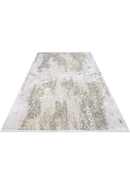 Elianna Modern Krem Pamuk Dikdörtgen Modern Desenli Akrilik Hav Vermeyen Leke Tutmayan Kolay Temizlenen Yumuşak Makine Salon Yolluk Mutfak Halı fiyatları