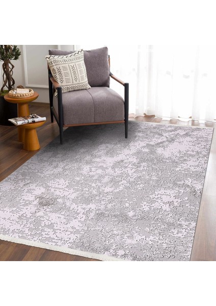 Modern Gri Akrilik Dikdörtgen Modern Desenli Akrilik Hav Vermeyen Leke Tutmayan Kolay Temizlenen Yumuşak Makine Salon Yolluk Mutfak Halı indirimleri