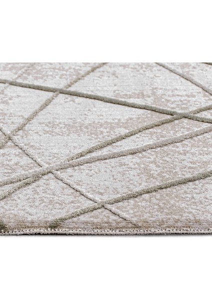 Evelyn Geometrik Gri Akrilik Kare Modern Desenli Akrilik Hav Vermeyen Leke Tutmayan Kolay Temizlenen Yumuşak Makine Salon Yolluk Mutfak Halı fiyatları