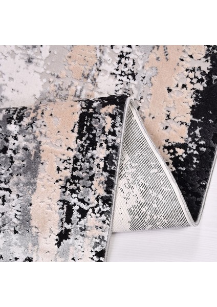 Piper Çerçeveli Krem Pamuk Dikdörtgen Modern Desenli Akrilik Hav Vermeyen Leke Tutmayan Kolay Temizlenen Yumuşak Makine Salon Yolluk Mutfak Halı fiyatları