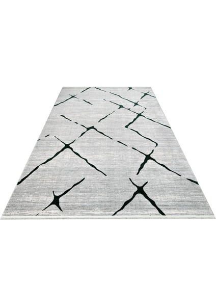 Emery Geometrik Gri Pamuk Kare Modern Desenli Akrilik Hav Vermeyen Leke Tutmayan Kolay Temizlenen Yumuşak Makine Salon Yolluk Mutfak Halı fiyatları