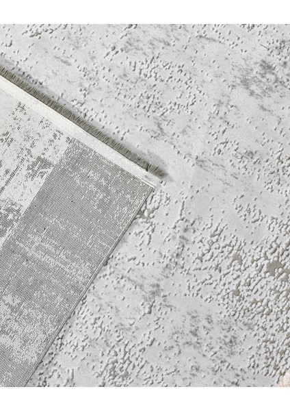 Haven Çerçeveli Antrasit Pamuk Dikdörtgen Modern Desenli Akrilik Hav Vermeyen Leke Tutmayan Kolay Temizlenen Yumuşak Makine Salon Yolluk Mutfak Halı