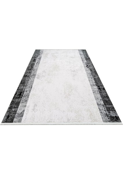 Haven Çerçeveli Antrasit Pamuk Dikdörtgen Modern Desenli Akrilik Hav Vermeyen Leke Tutmayan Kolay Temizlenen Yumuşak Makine Salon Yolluk Mutfak Halı modelleri