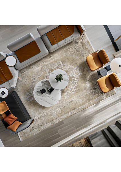 Vizon Klasik Etnik Modern Desenli Pamuk Makinada Yıkanabilir Hav Toz Vermez Leke Tutmayan Kaymaz Taban Dijital Makine Baskı Salon Yolluk Mutfak Halı fiyatları