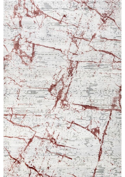 Bordo Modern Etnik Desenli Pamuk Makinada Yıkanabilir Hav Toz Vermez Leke Tutmayan Kaymaz Taban Dijital Makine Baskı Salon Yolluk Mutfak Halı