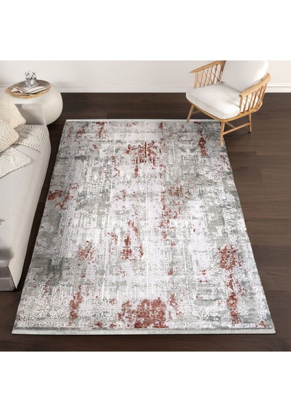 Bordo Klasik Etnik Modern Desenli Pamuk Makinada Yıkanabilir Hav Toz Vermez Leke Tutmayan Kaymaz Taban Dijital Makine Baskı Salon Yolluk Mutfak Halı modelleri