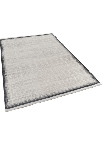 Venice Gri Düz Etnik Modern Desenli Viskon Hav Vermeyen Leke Tutmayan Kolay Temizlenen Yumuşak Makine Salon Yolluk Mutfak Halı modelleri