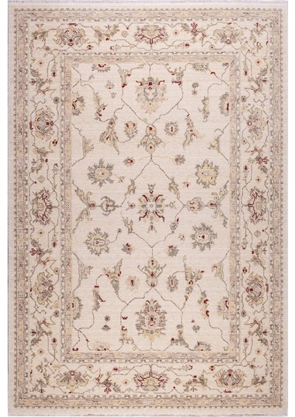 Keyshia Çerçeveli Bej Bambu Dikdörtgen Modern Desenli Akrilik Hav Vermeyen Leke Tutmayan Kolay Temizlenen Yumuşak Makine Salon Yolluk Mutfak Halı