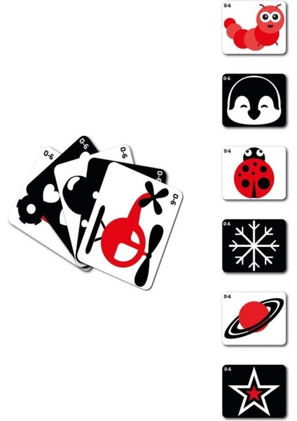 2199 Eğitici Kartlar 06 Ay Zeka Kartları modelleri