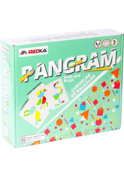 5646 Pangram Çubuklar ve Halkalar