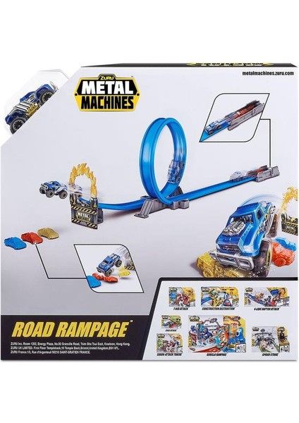 MEA01000 Metal Machines Kızgın Yol Oyun Seti modelleri