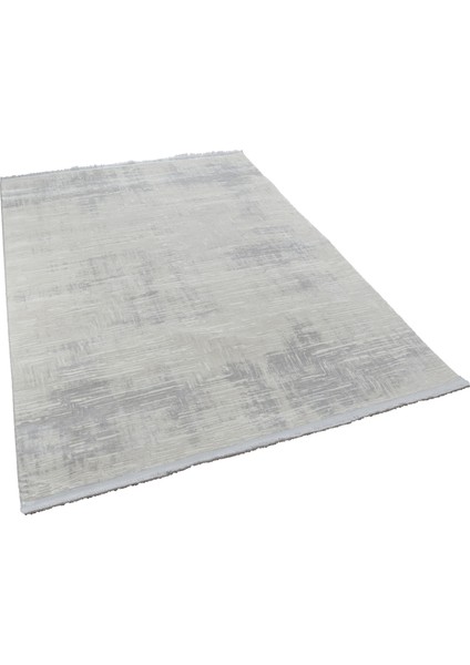 Vennie Gri Düz Etnik Modern Desenli Viskon Hav Vermeyen Leke Tutmayan Kolay Temizlenen Yumuşak Makine Salon Yolluk Mutfak Halı indirimleri