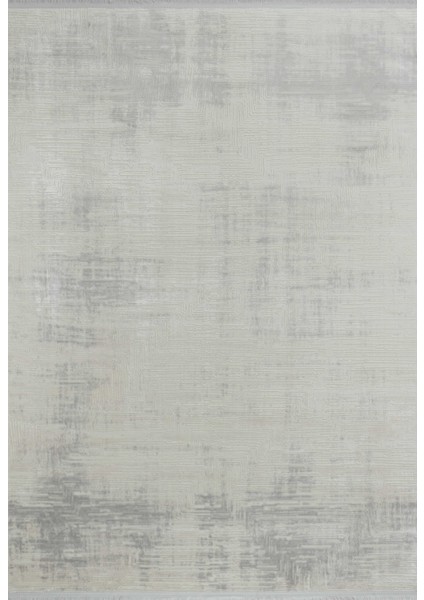 Vennie Gri Düz Etnik Modern Desenli Viskon Hav Vermeyen Leke Tutmayan Kolay Temizlenen Yumuşak Makine Salon Yolluk Mutfak Halı