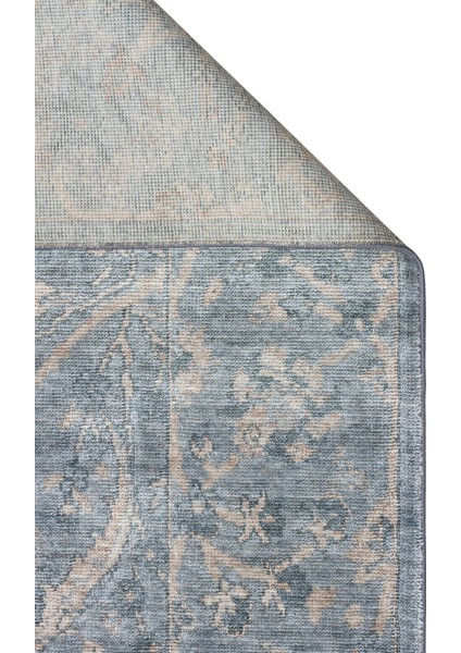 Çerçeveli Mavi Modern Desenli Akrilik Hav Vermeyen Leke Tutmayan Kolay Temizlenen Yumuşak El Dokuma Salon Yolluk Halı fiyatları