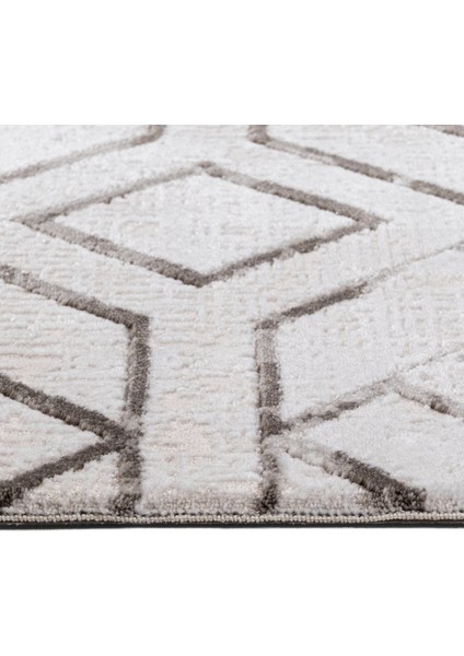 Latresa Geometrik Kahverengi Polyester Dikdörtgen Modern Desenli Akrilik Hav Vermeyen Leke Tutmayan Kolay Temizlenen Yumuşak Makine Salon Yolluk Mutfak Halı modelleri