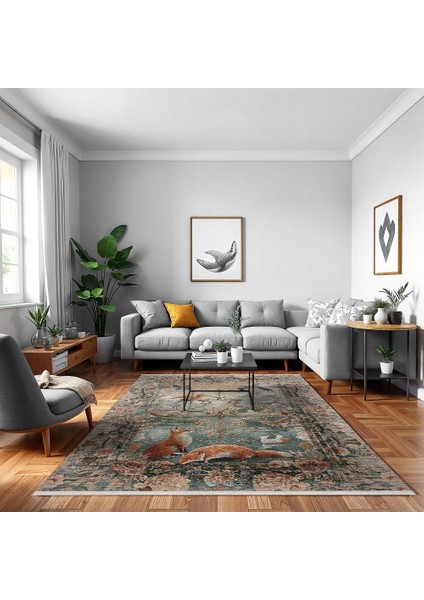 Figürlü Bej Pamuk Daire Modern Desenli Pamuk Makinada Yıkanabilir Hav Toz Vermez Leke Tutmayan Kaymaz Taban Dijital Makine Baskı Salon Yolluk Mutfak Halı fırsatları