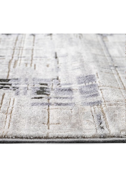 Bright Modern Gri Akrilik Dikdörtgen Modern Desenli Akrilik Hav Vermeyen Leke Tutmayan Kolay Temizlenen Yumuşak Makine Salon Yolluk Mutfak Halı fiyatları