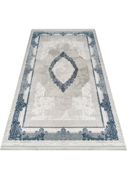 Nannup Modern Gri Akrilik Dikdörtgen Modern Desenli Akrilik Hav Vermeyen Leke Tutmayan Kolay Temizlenen Yumuşak Makine Salon Yolluk Mutfak Halı fırsatları