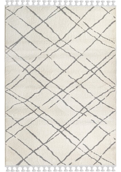 Neve Çizgili Krem Polyester Dikdörtgen Modern Desenli Akrilik Hav Vermeyen Leke Tutmayan Kolay Temizlenen Yumuşak Makine Salon Yolluk Mutfak Halı modelleri