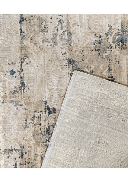 Udupi Modern Bej Akrilik Dikdörtgen Modern Desenli Akrilik Hav Vermeyen Leke Tutmayan Kolay Temizlenen Yumuşak Makine Salon Yolluk Mutfak Halı modelleri