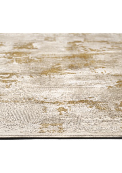 Khammam Modern Bej Akrilik Dikdörtgen Modern Desenli Akrilik Hav Vermeyen Leke Tutmayan Kolay Temizlenen Yumuşak Makine Salon Yolluk Mutfak Halı fiyatları