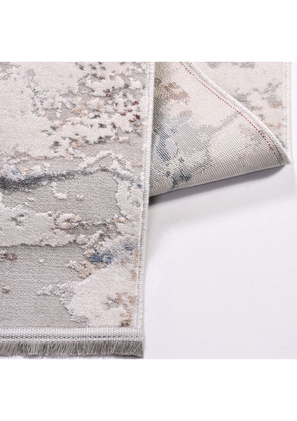 Abysmal Lacivert Mermer Etnik Modern Desenli Akrilik Hav Vermeyen Leke Tutmayan Kolay Temizlenen Yumuşak Makine Salon Yolluk Mutfak Halı indirimleri